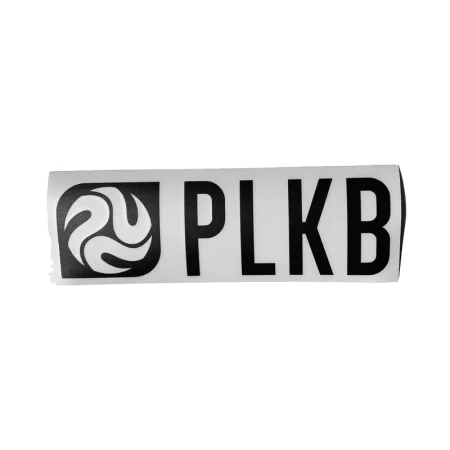 PLKB Sticker 42x14cm black (cut tekst)